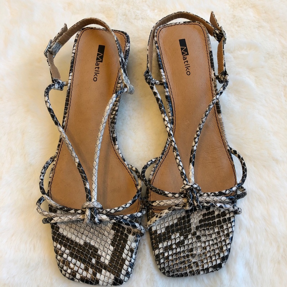 Matiko Perry Knotted Slingback Sandals | EU 37 / US 5.5